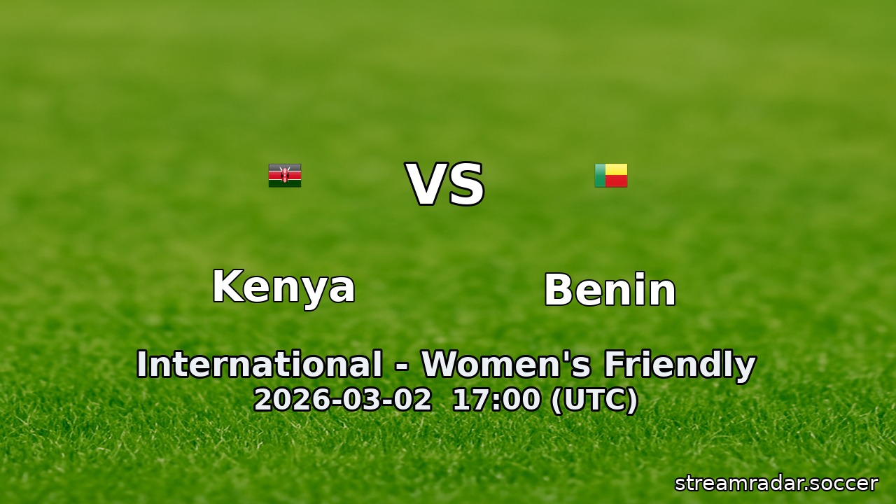 Kenya vs Benin