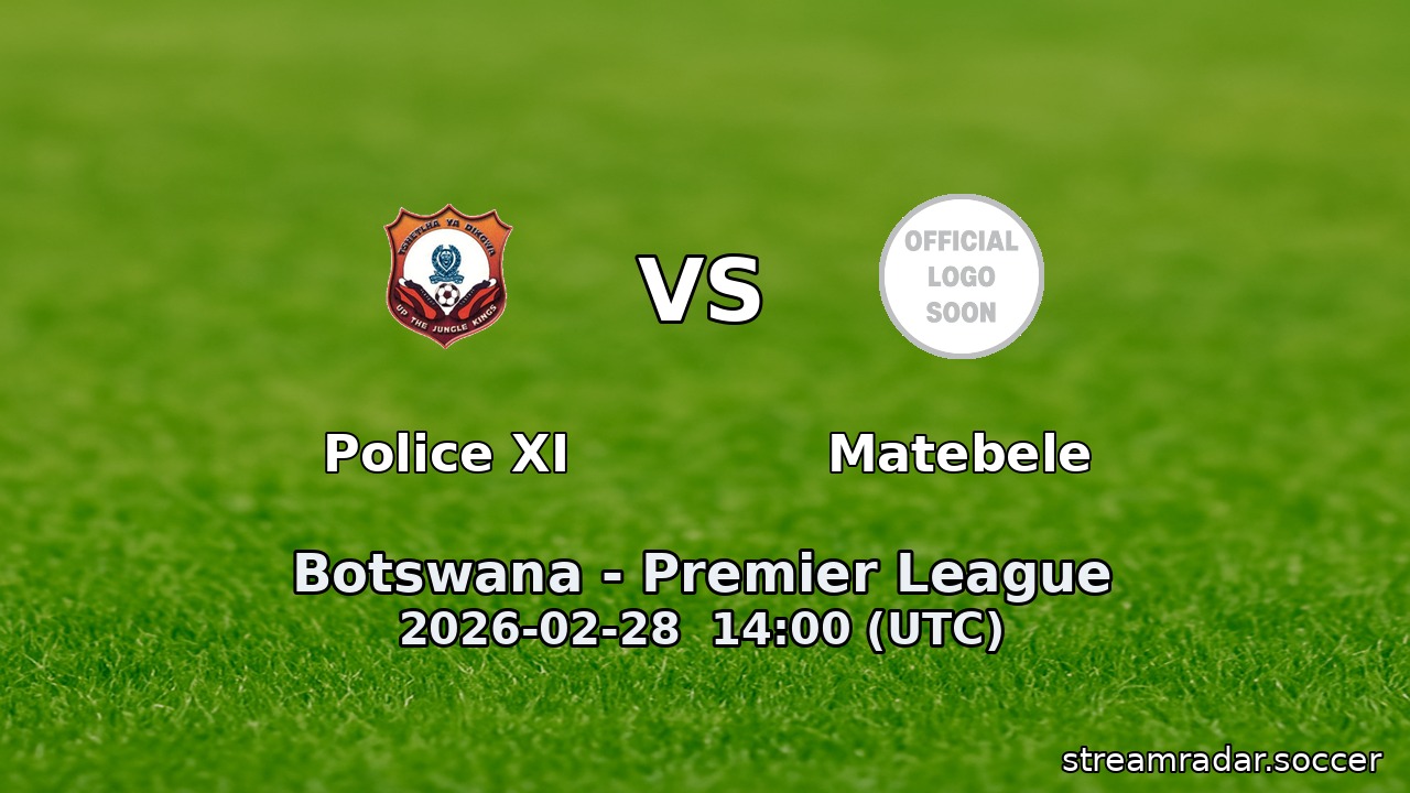 Police XI vs Matebele