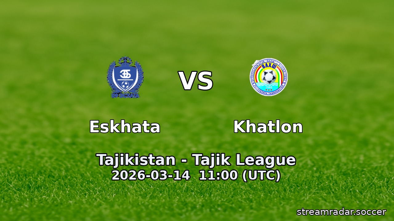 Eskhata vs Khatlon