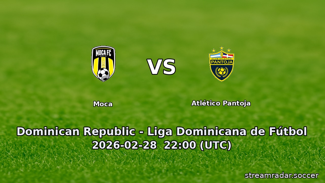 Moca vs Atlético Pantoja