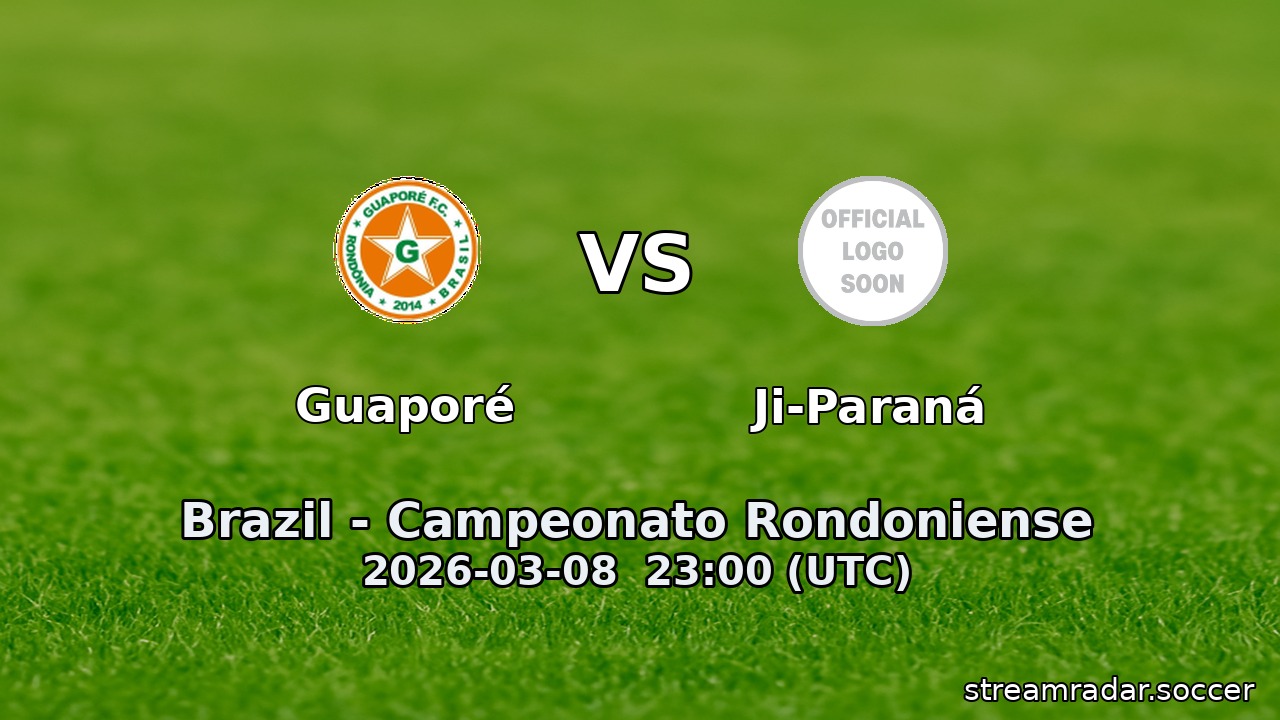 Guaporé vs Ji-Paraná
