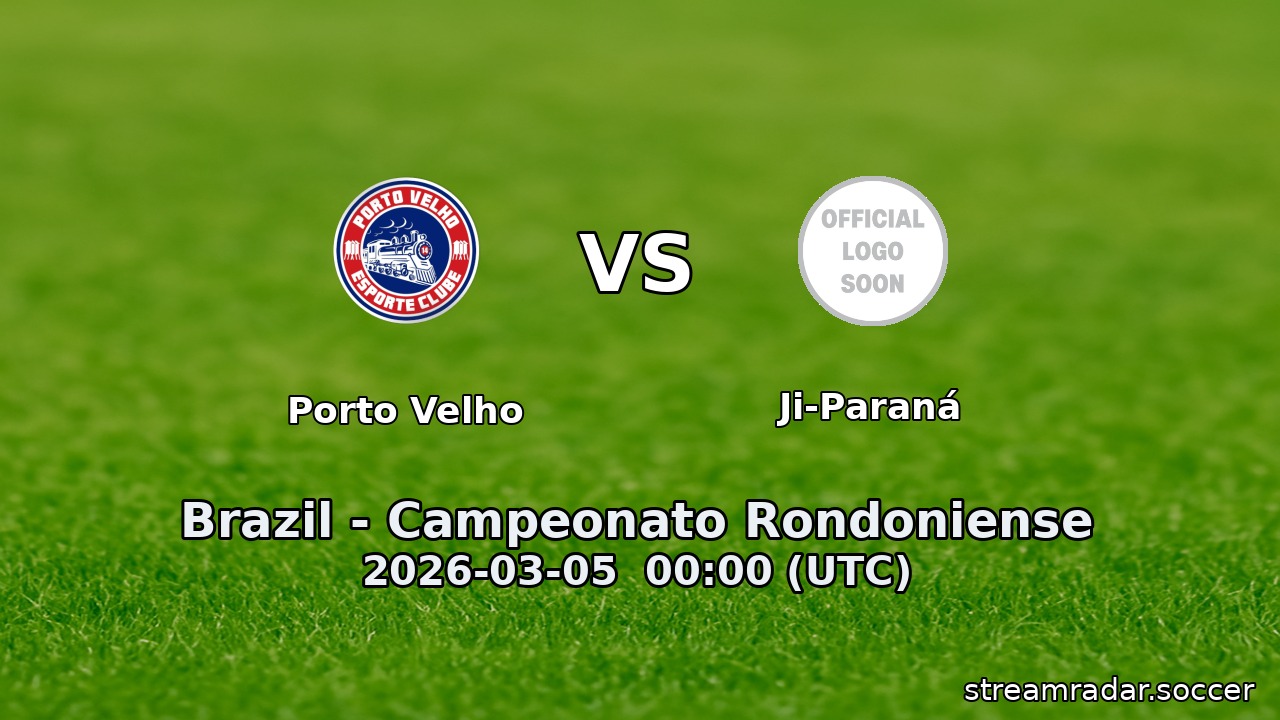 Porto Velho vs Ji-Paraná