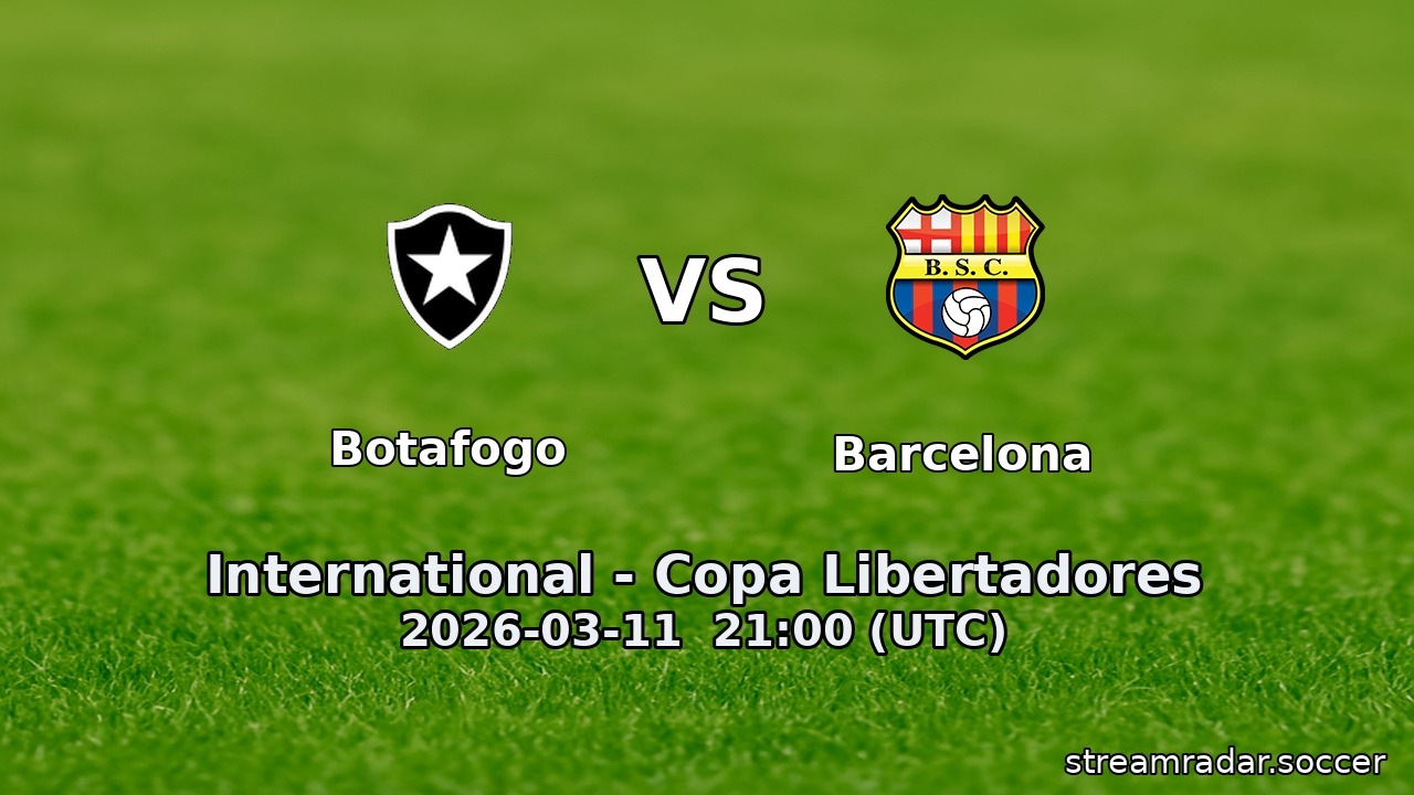 Botafogo vs Barcelona
