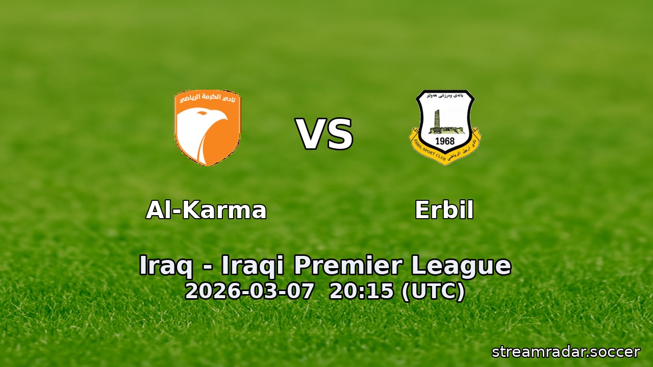 Al-Karma vs Erbil