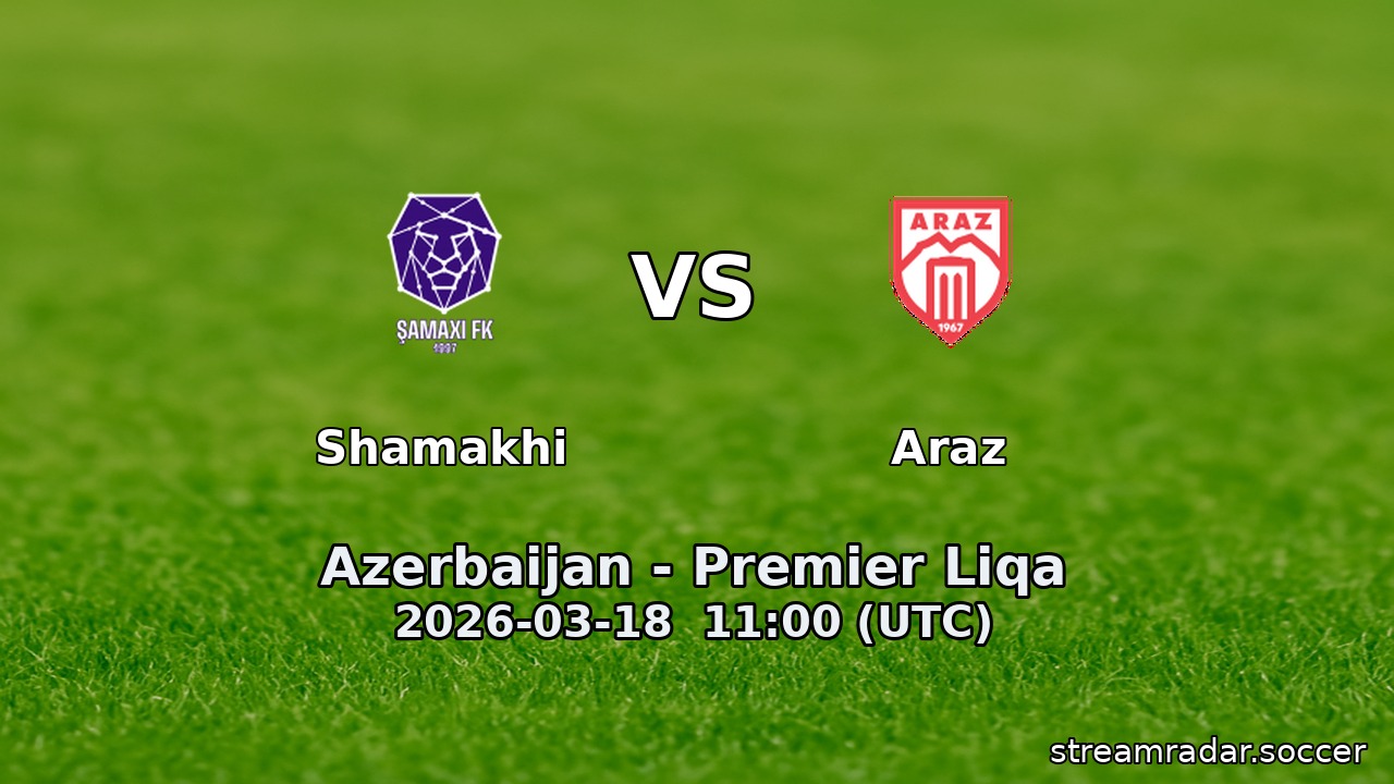 Shamakhi vs Araz