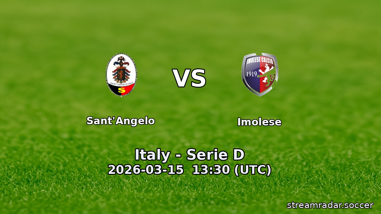 Sant'Angelo vs Imolese