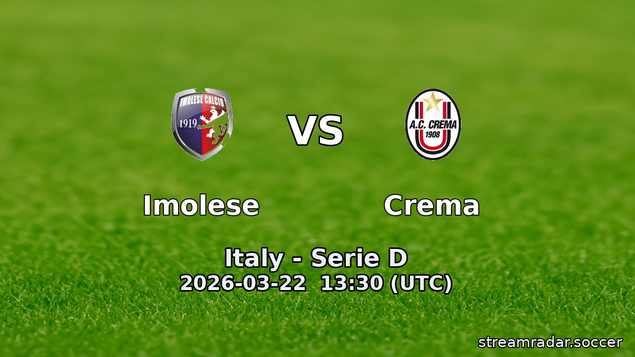 Imolese vs Crema