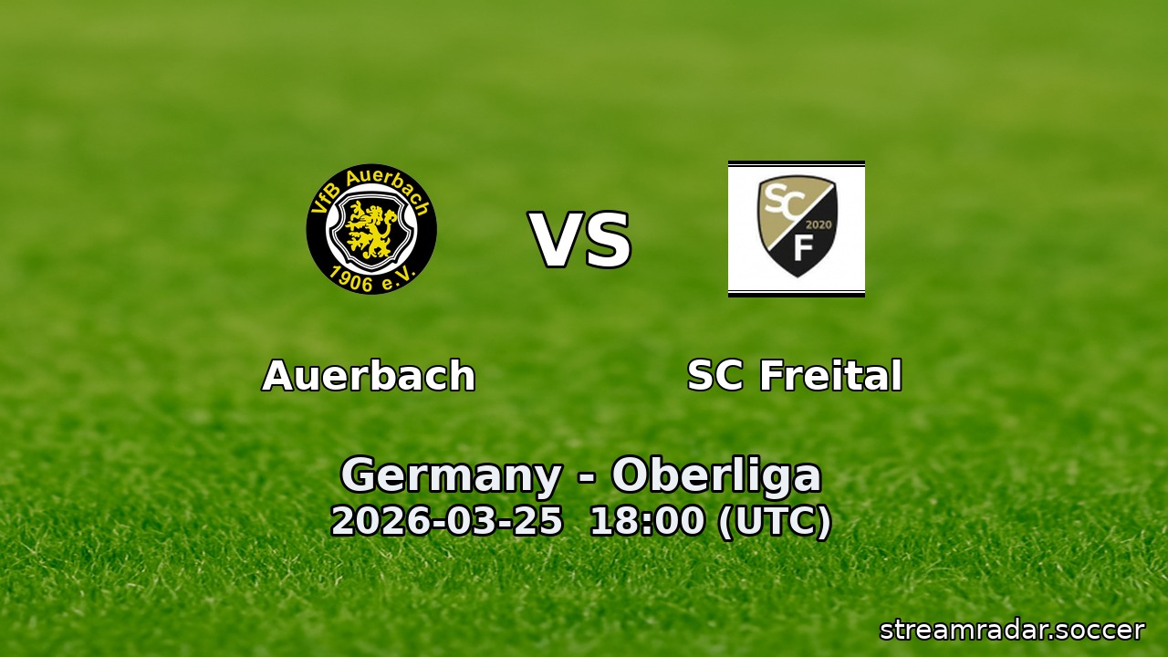 Auerbach vs SC Freital