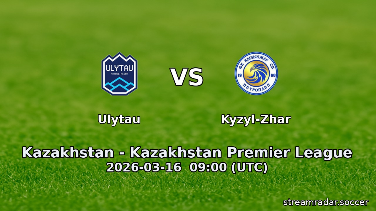 Ulytau vs Kyzyl-Zhar