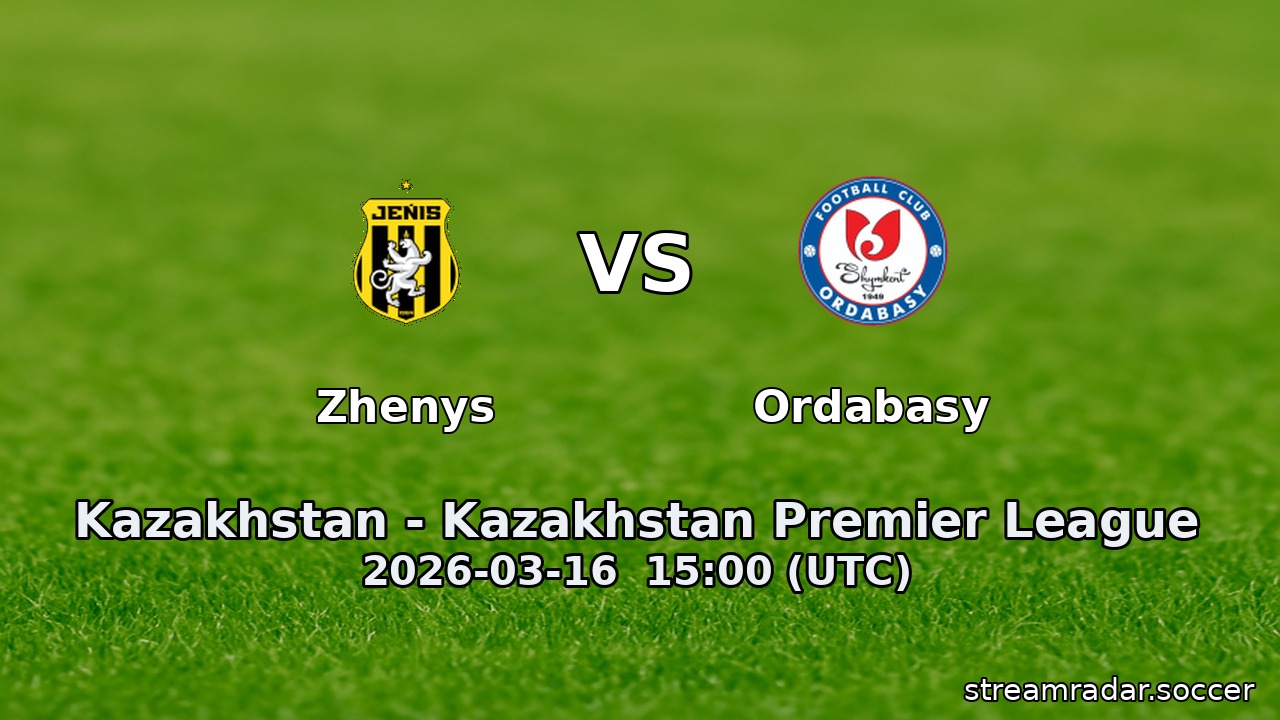 Zhenys vs Ordabasy