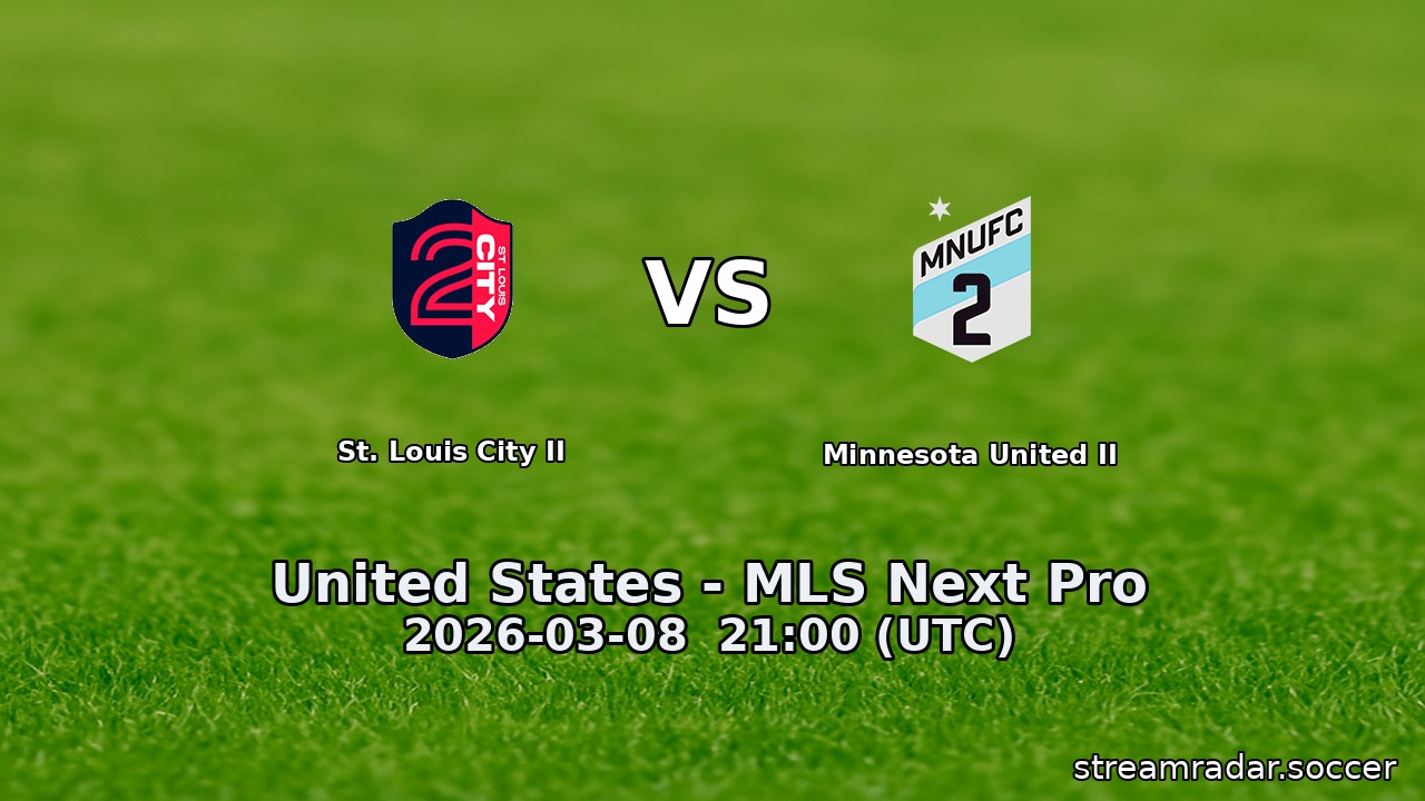 St. Louis City II vs Minnesota United II