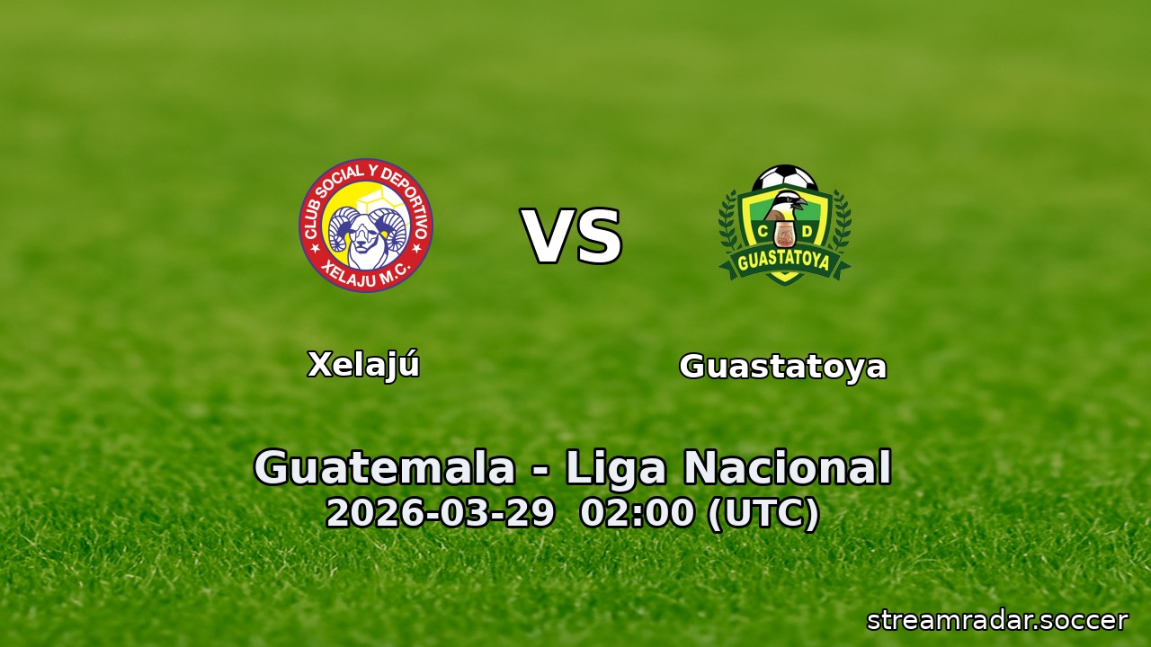 Xelajú vs Guastatoya