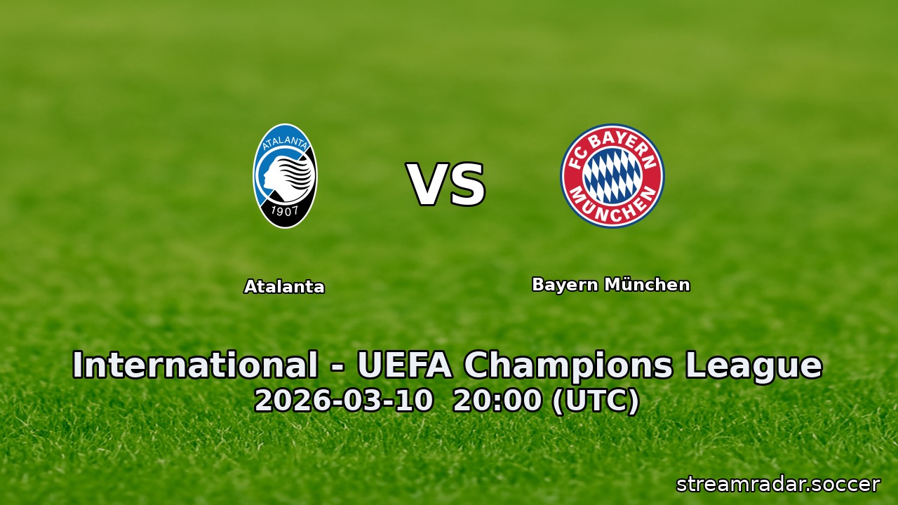 Atalanta vs Bayern München