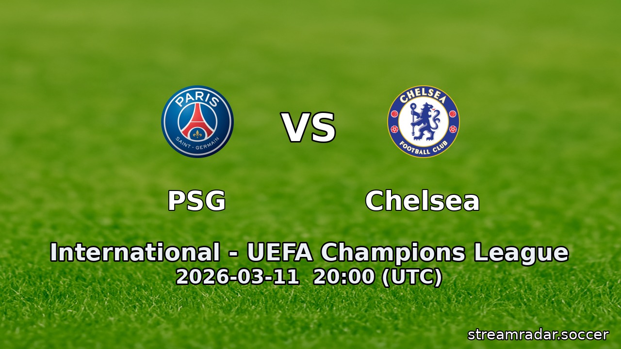 PSG vs Chelsea