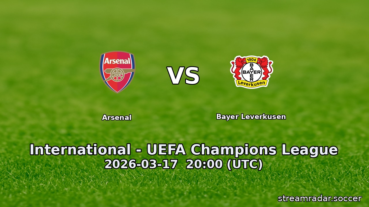 Arsenal vs Bayer Leverkusen