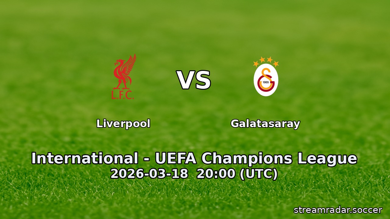 Liverpool vs Galatasaray