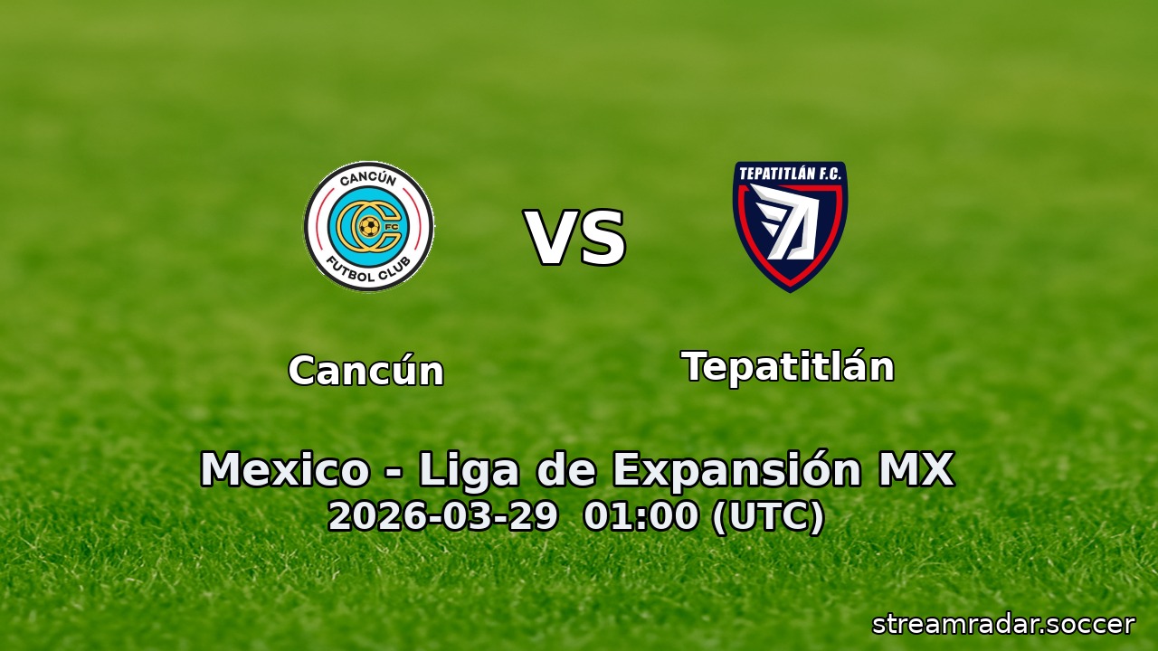 Cancún vs Tepatitlán