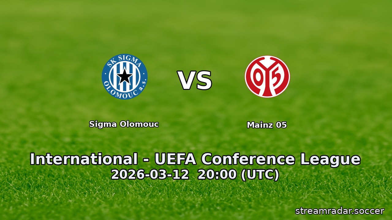 Sigma Olomouc vs Mainz 05