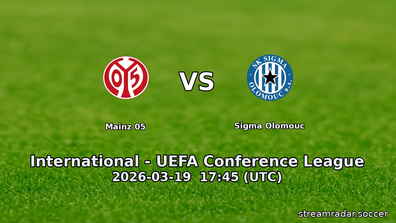 Mainz 05 vs Sigma Olomouc