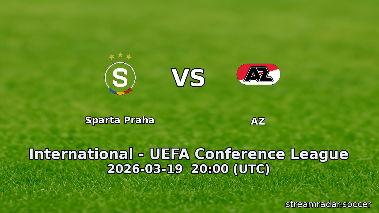 Sparta Praha vs AZ