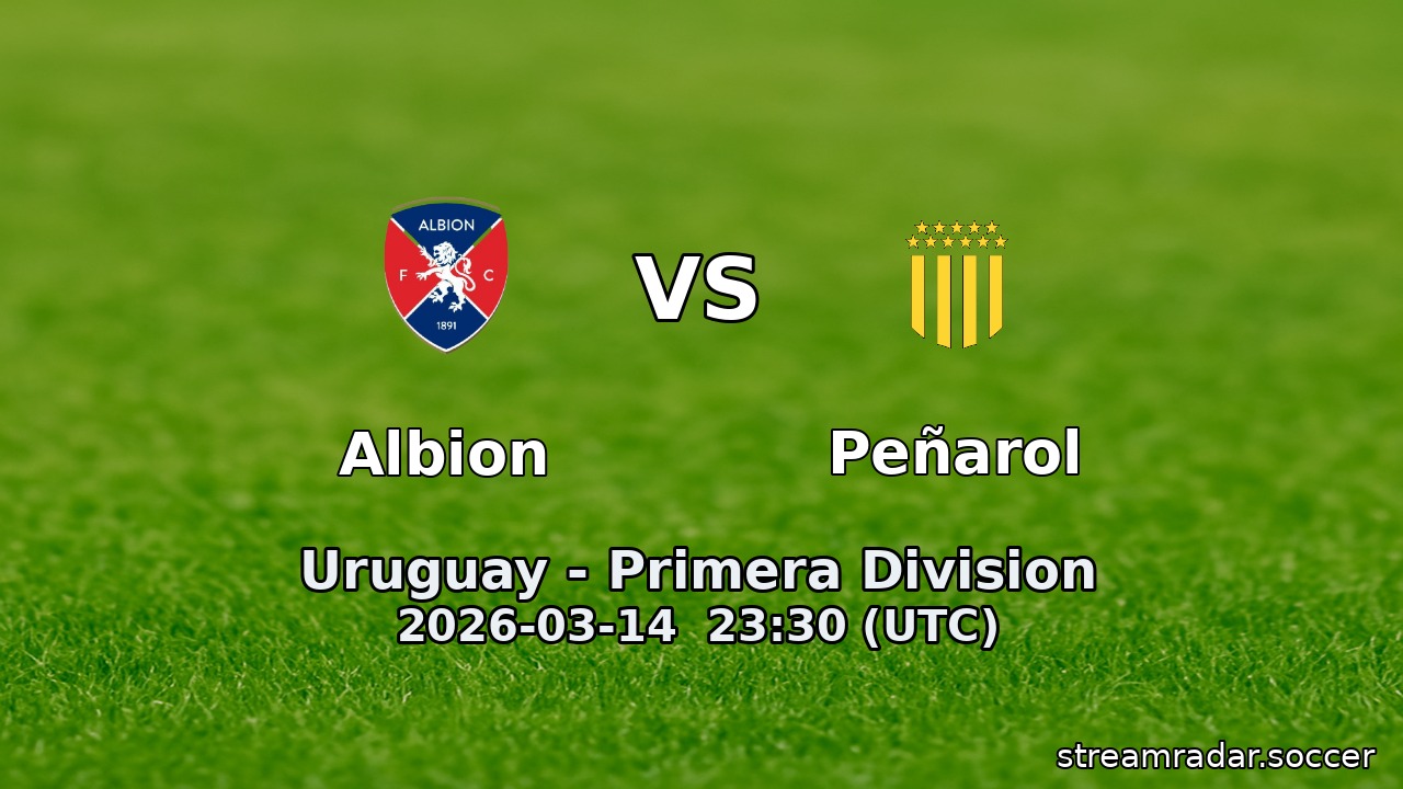 Albion vs Peñarol