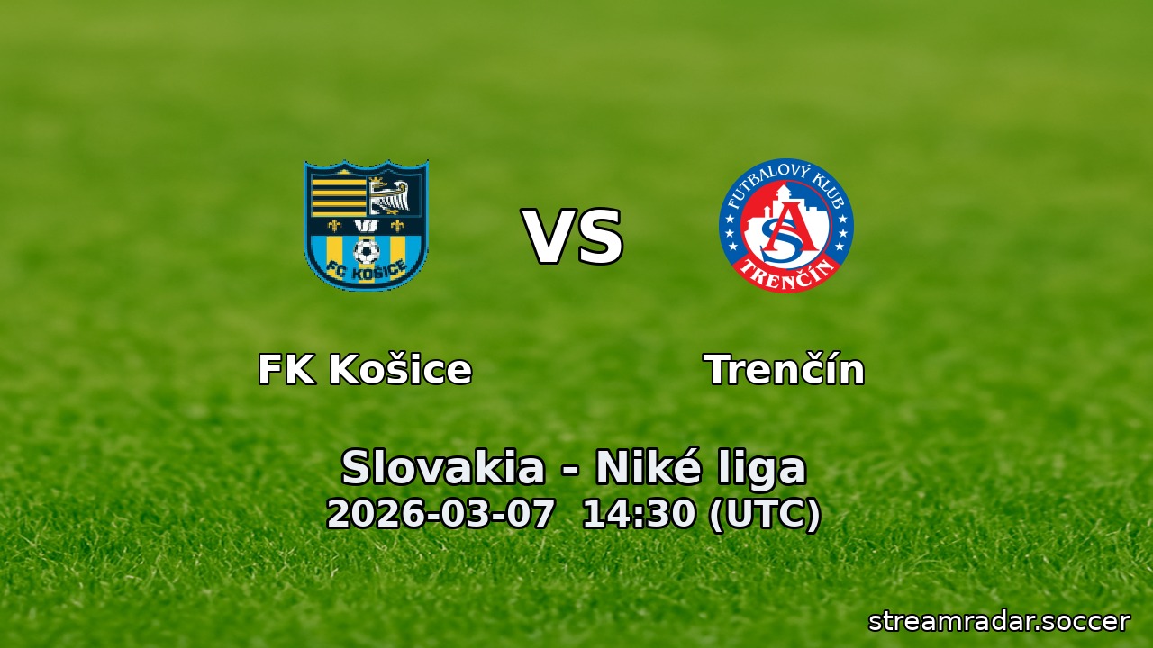 FK Košice vs Trenčín
