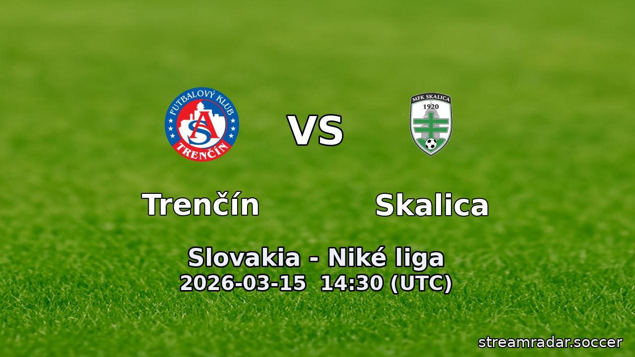 Trenčín vs Skalica