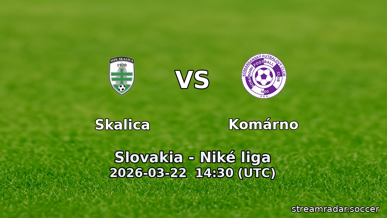 Skalica vs Komárno
