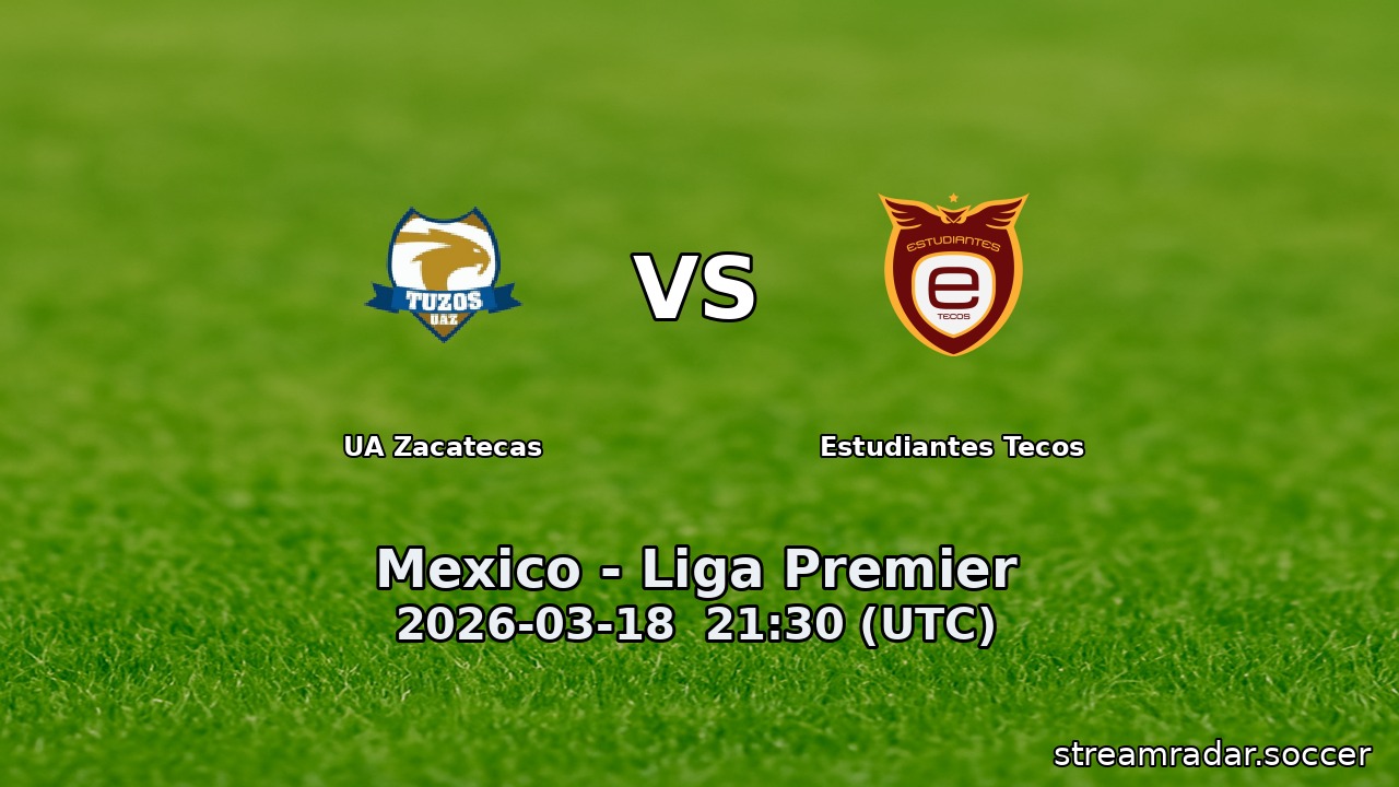 UA Zacatecas vs Estudiantes Tecos