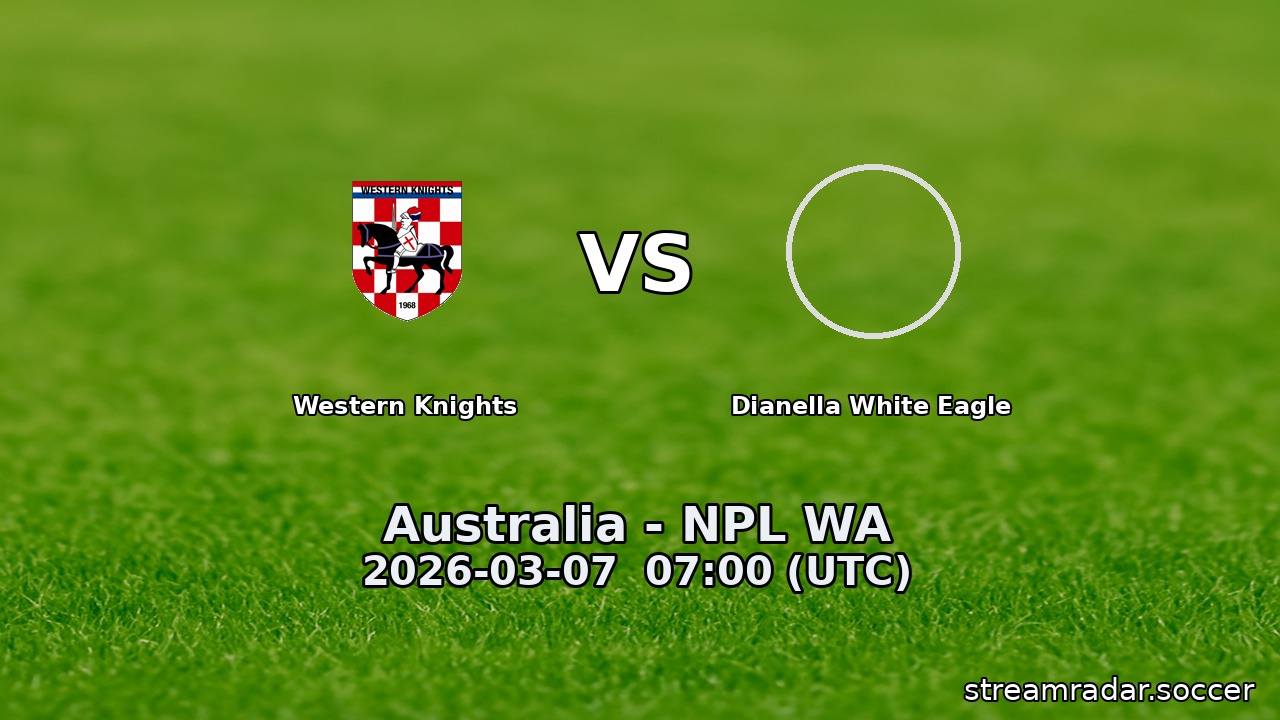 Western Knights vs Dianella White Eagle