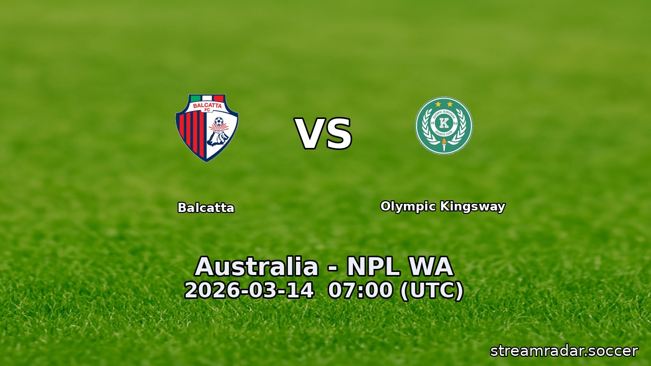 Balcatta vs Olympic Kingsway