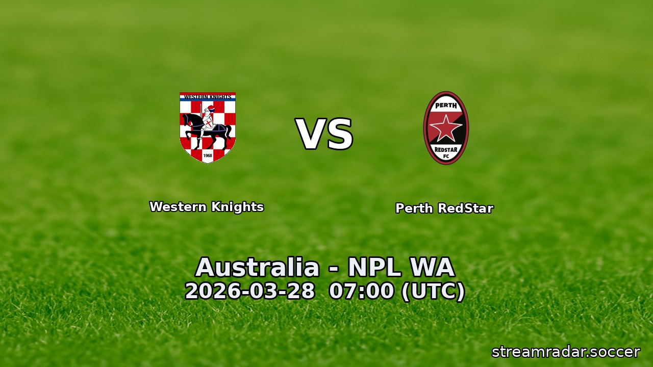 Western Knights vs Perth RedStar