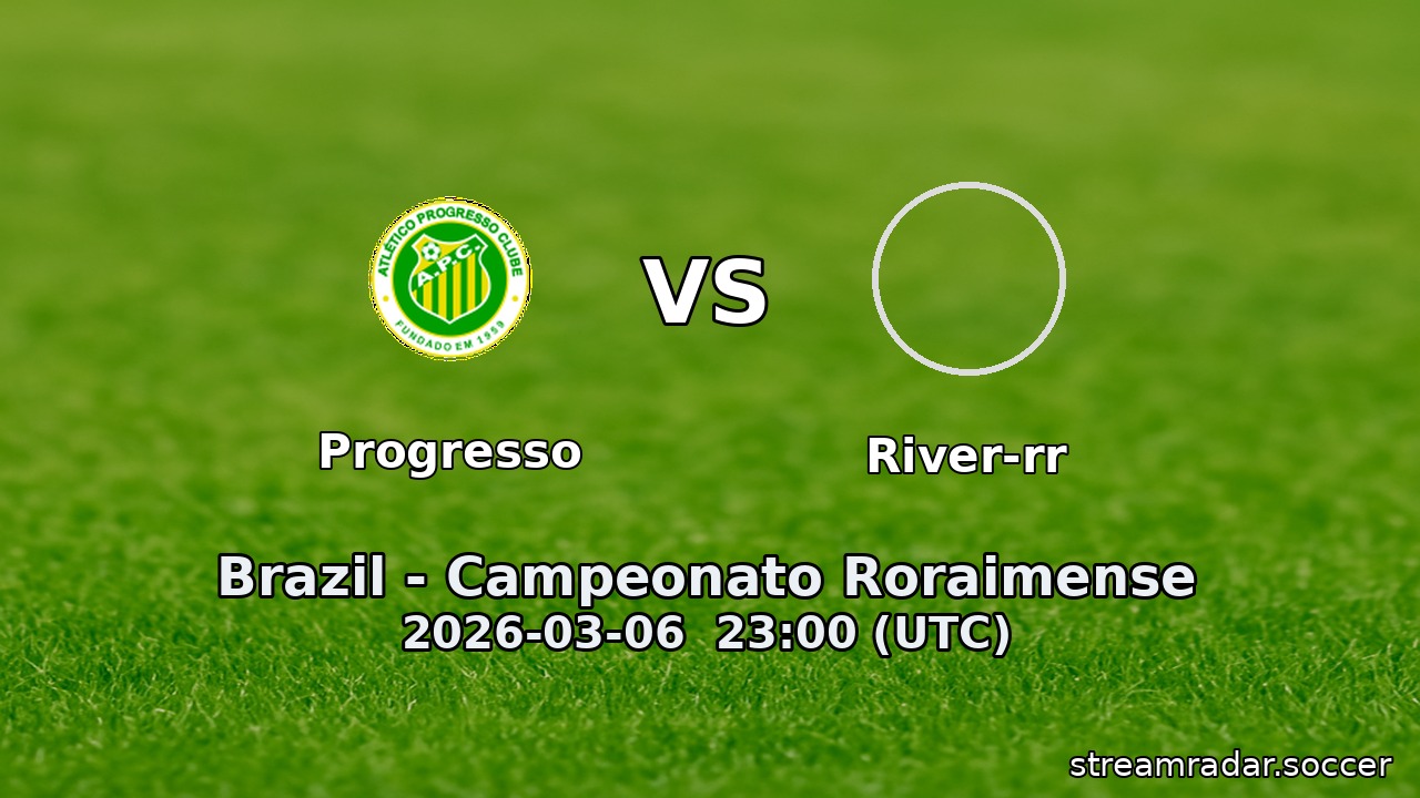 Progresso vs River-rr