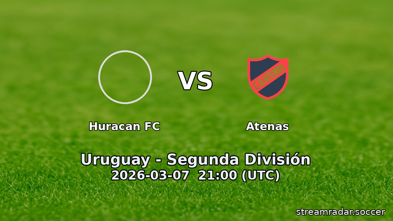 Huracan FC vs Atenas