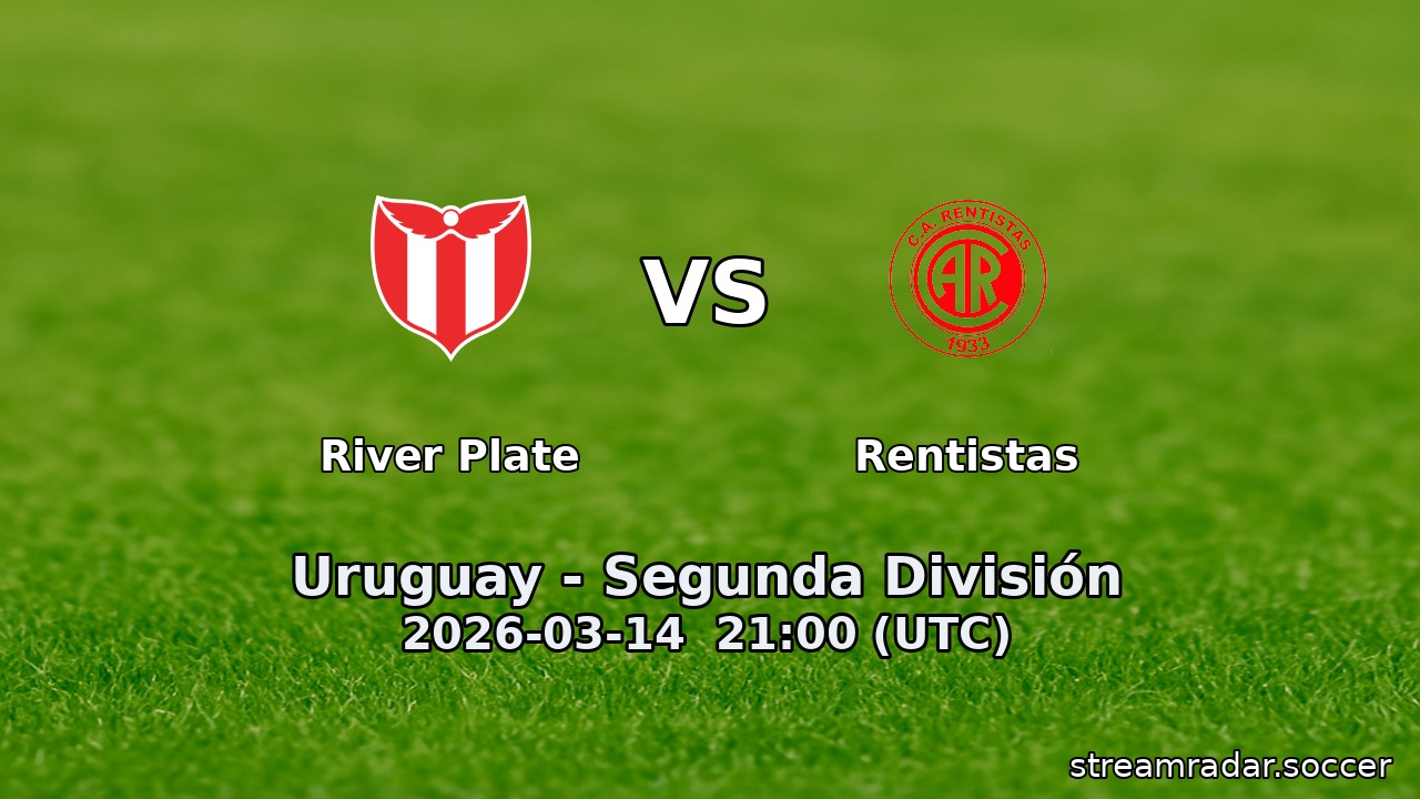 River Plate vs Rentistas