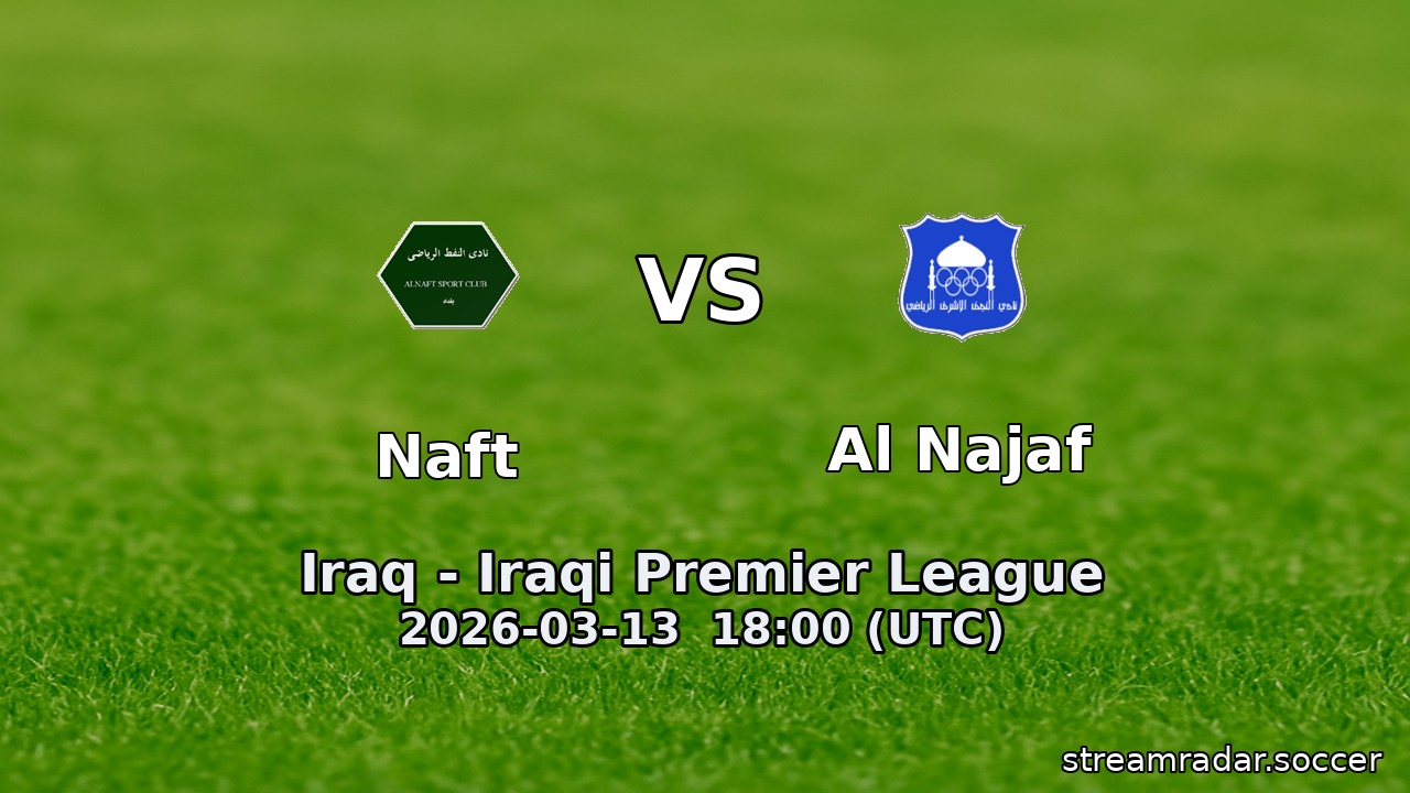 Naft vs Al Najaf