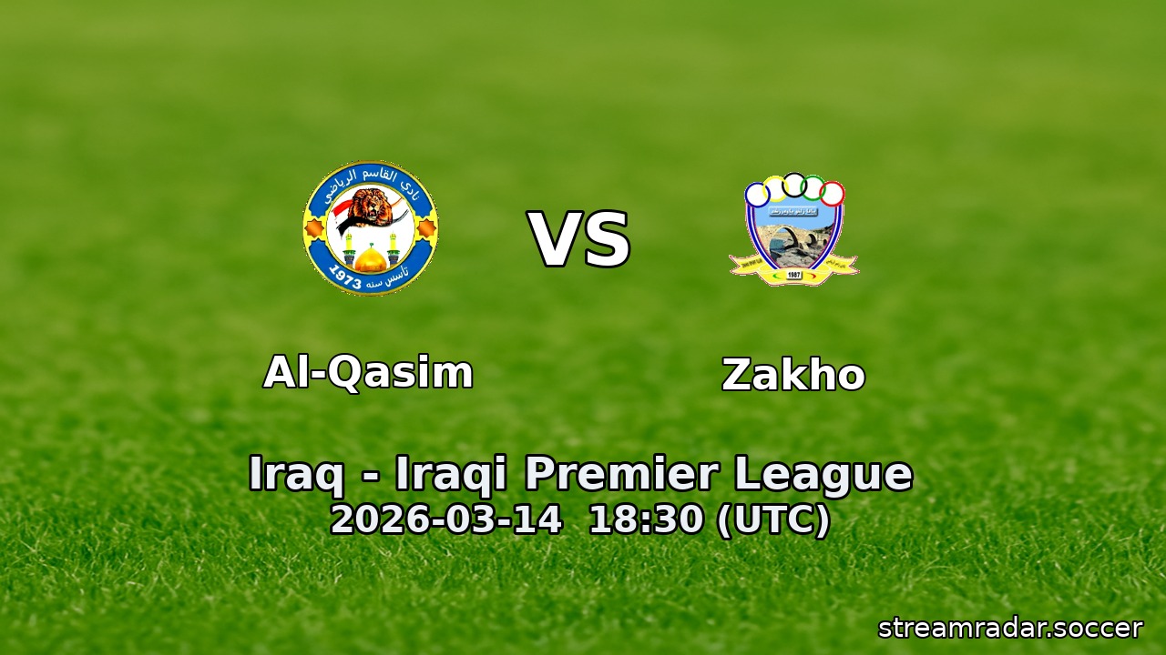 Al-Qasim vs Zakho