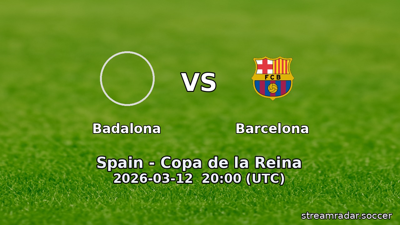 Badalona vs Barcelona