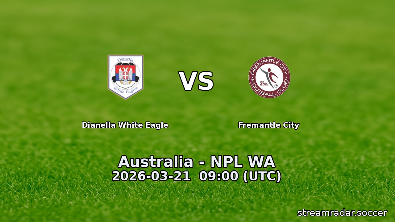 Dianella White Eagle vs Fremantle City