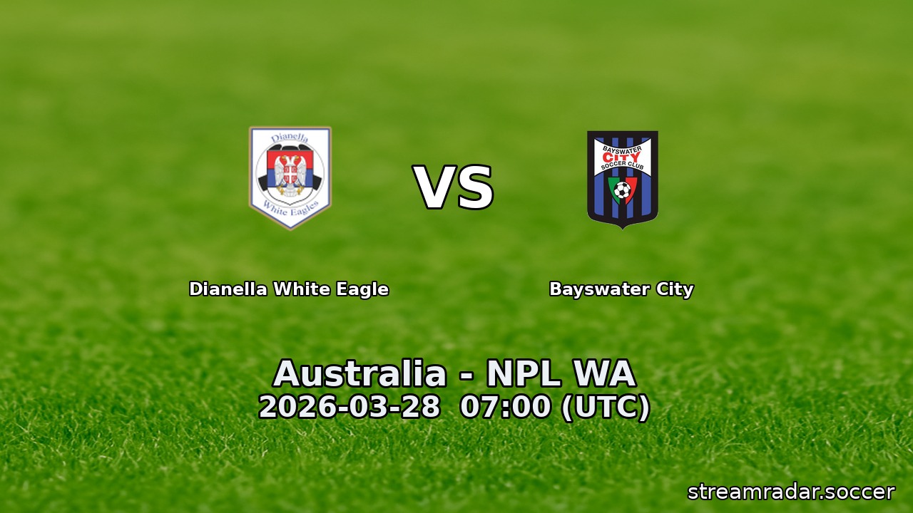 Dianella White Eagle vs Bayswater City