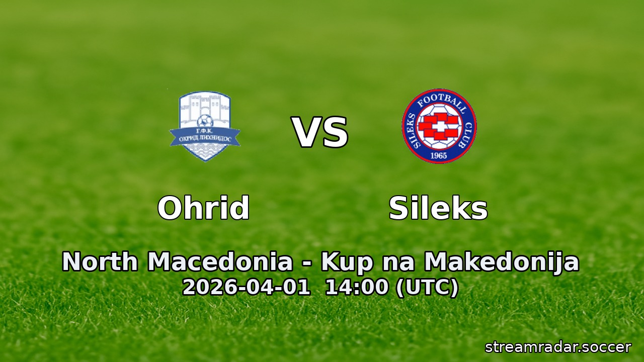 Ohrid vs Sileks