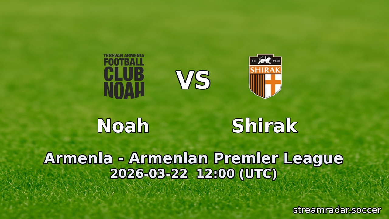 Noah vs Shirak