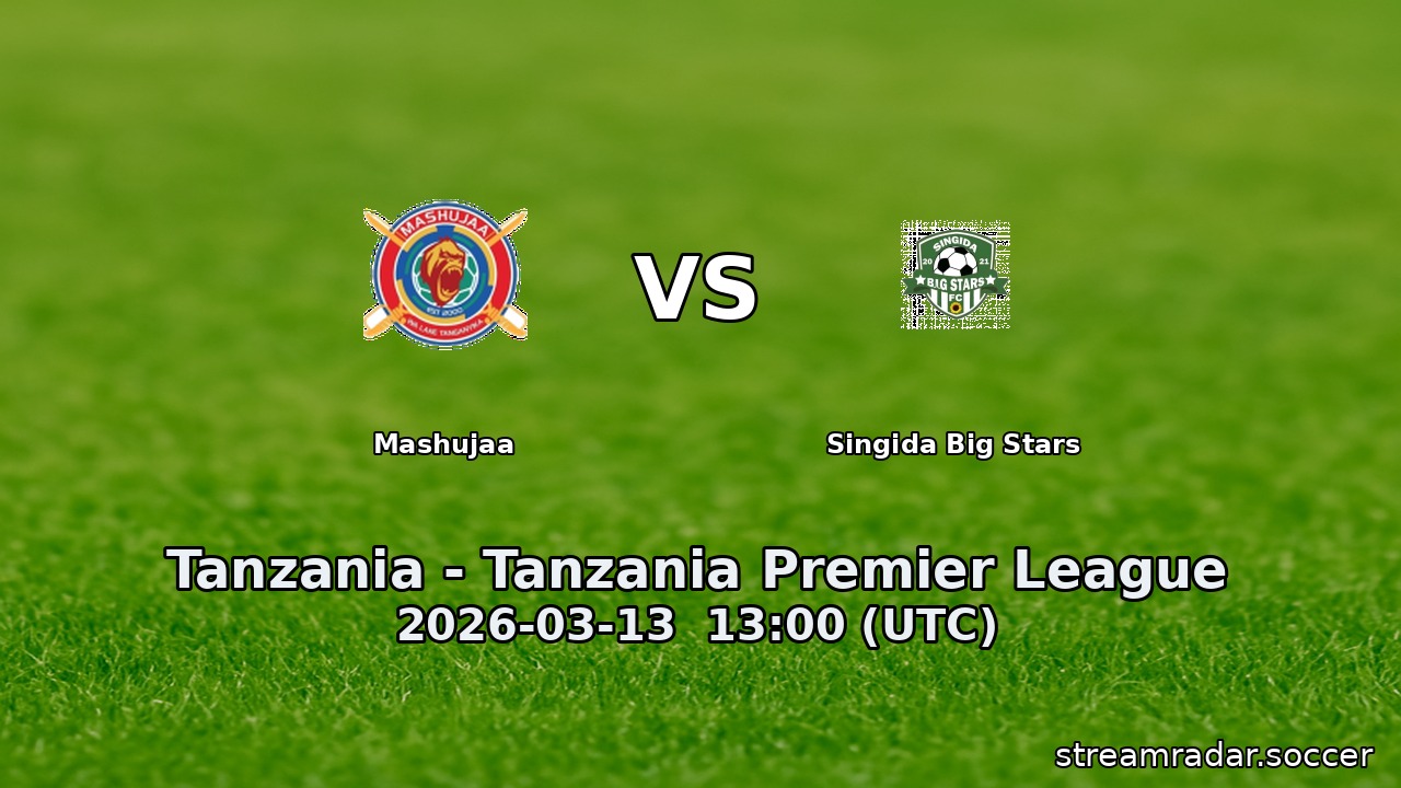Mashujaa vs Singida Big Stars