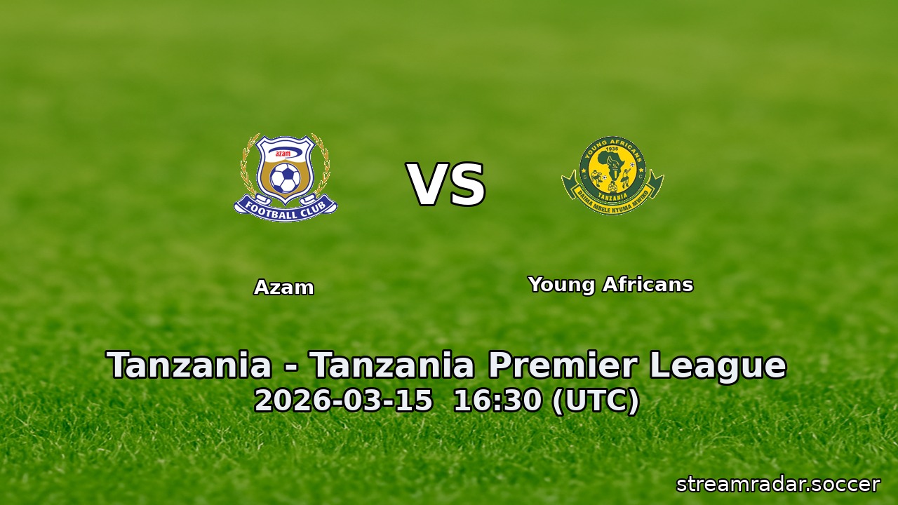 Azam vs Young Africans