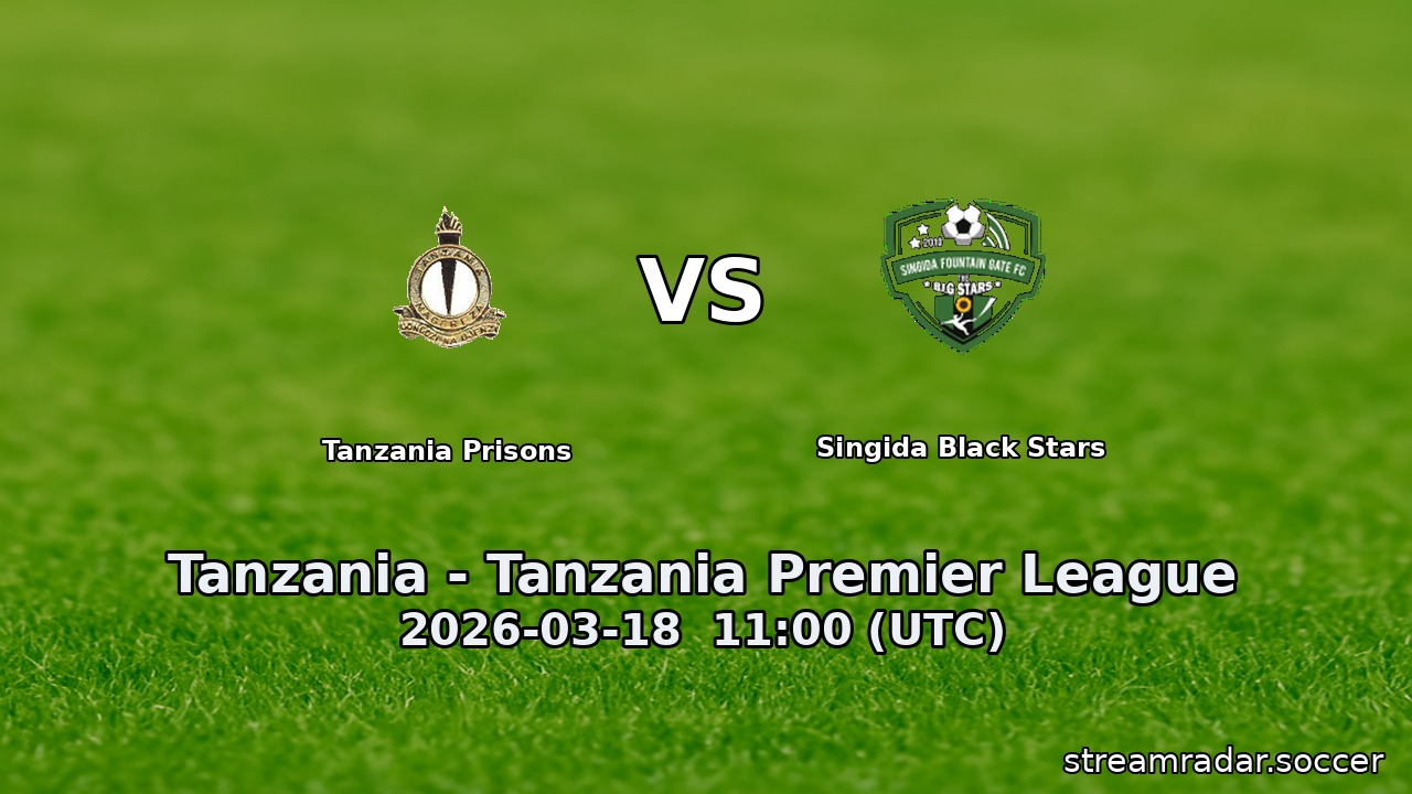 Tanzania Prisons vs Singida Black Stars