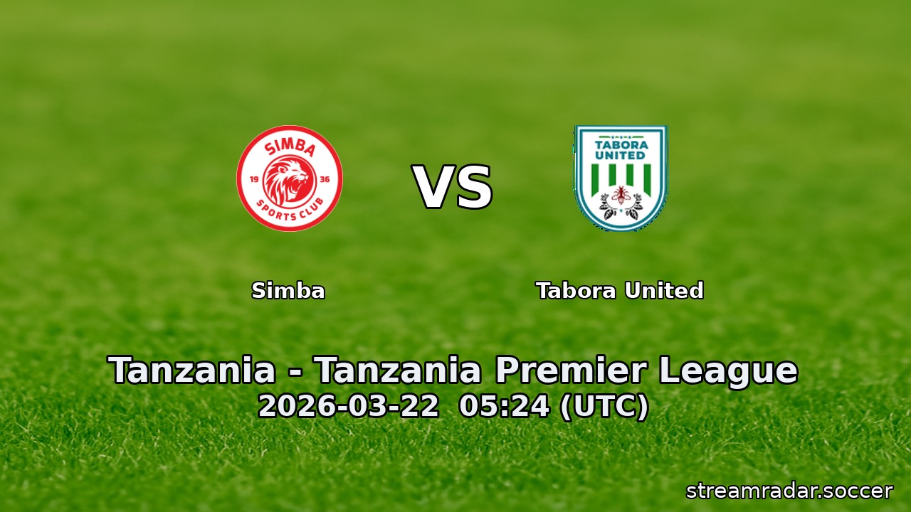 Simba vs Tabora United