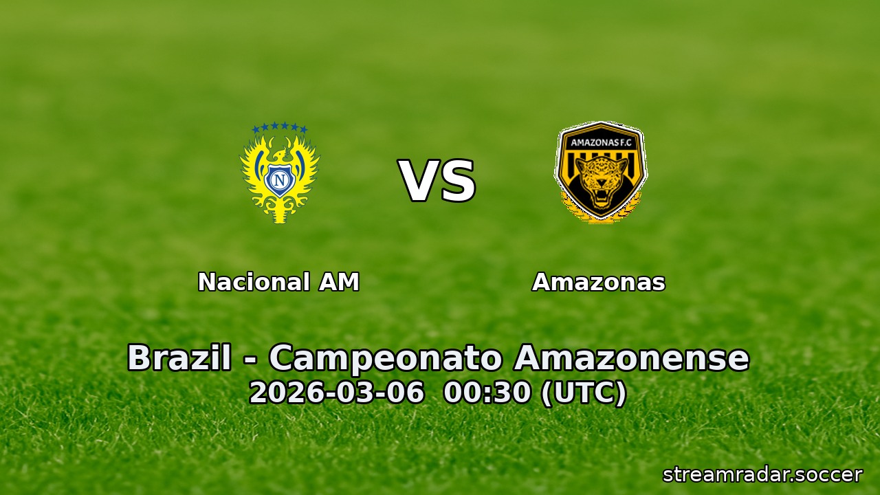 Nacional AM vs Amazonas