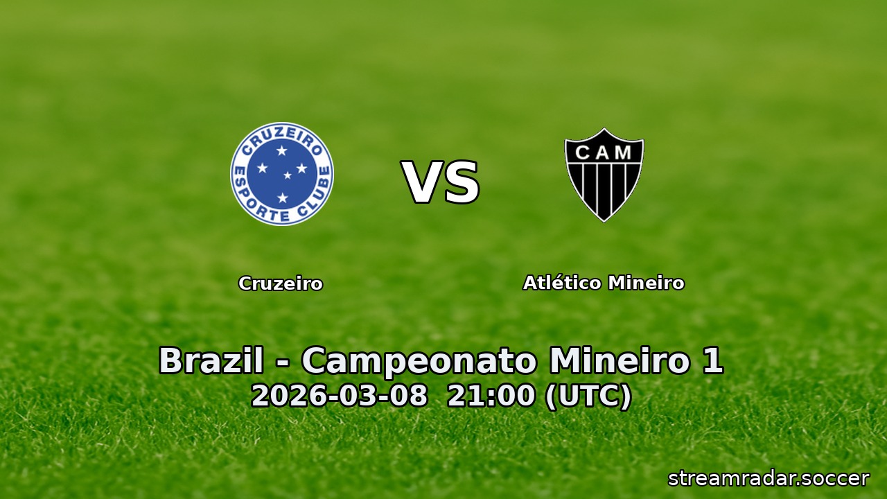 Cruzeiro vs Atlético Mineiro