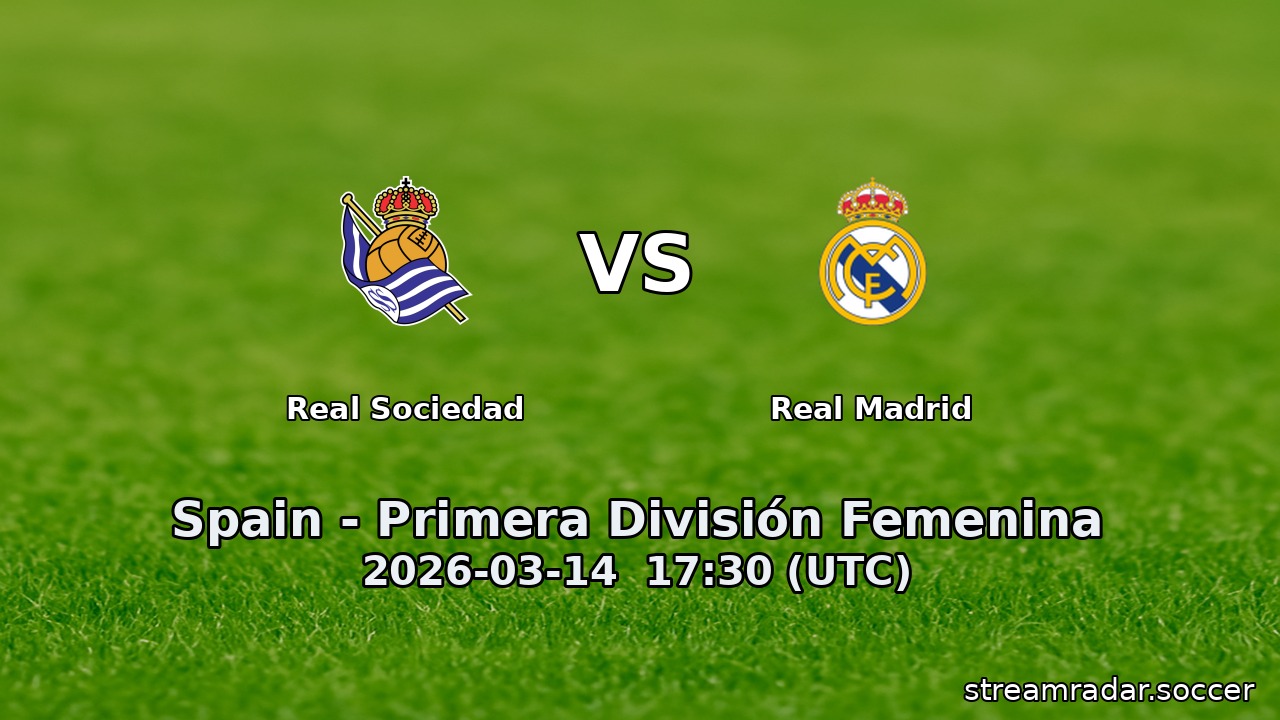 Real Sociedad vs Real Madrid
