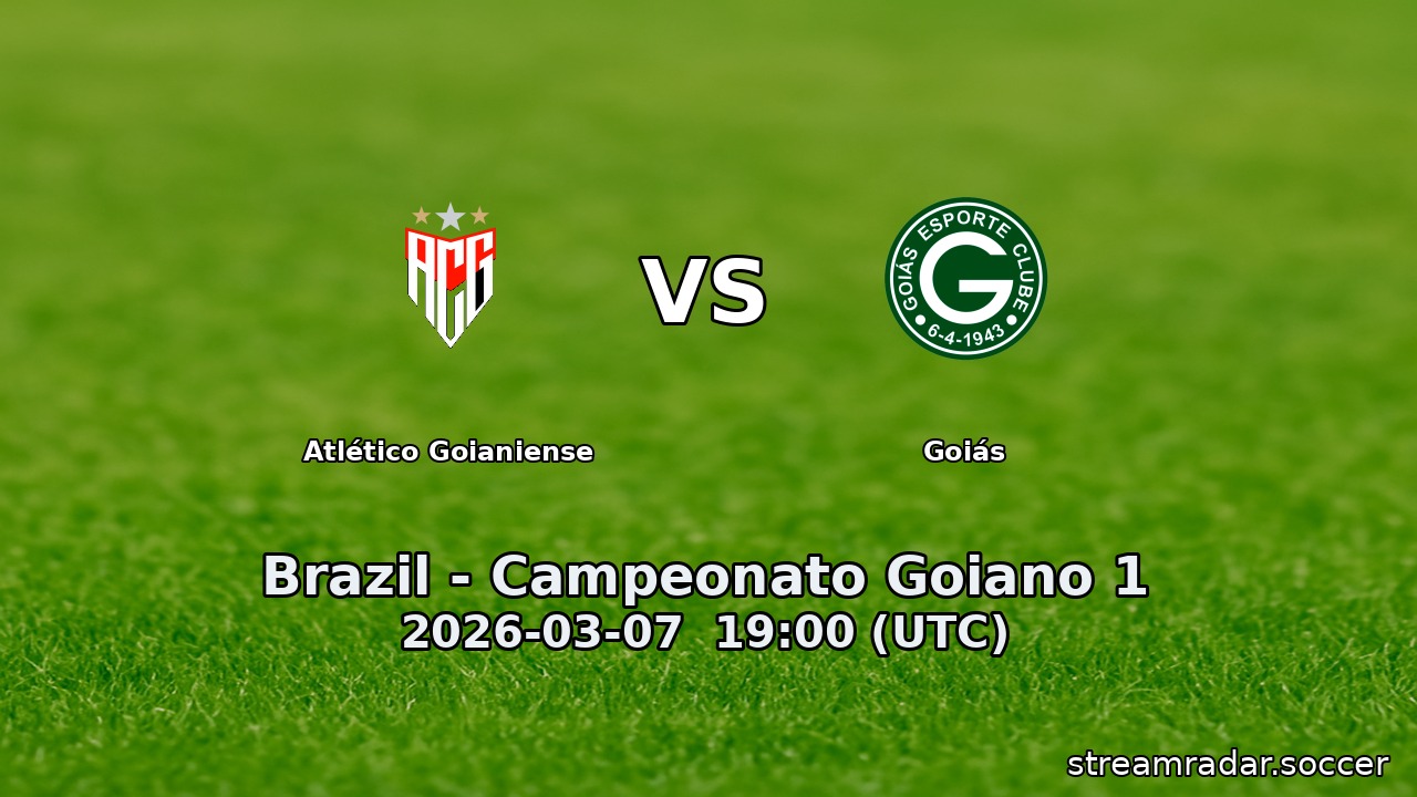 Atlético Goianiense vs Goiás